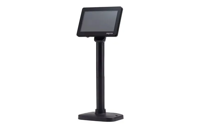 Approx Appvfd02lcd Kundedisplay Til Pos - 7 Lcd, Usb, Sort