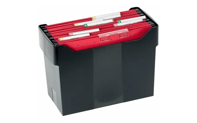 Archivo 2000 Archibox Arkivboks - Sort, A4 17 × 36,5 × 26 Cm