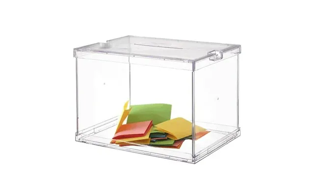 Archivo 2000 Urne - Gennemsigtig, 31 × 44 × 31,5 Cm