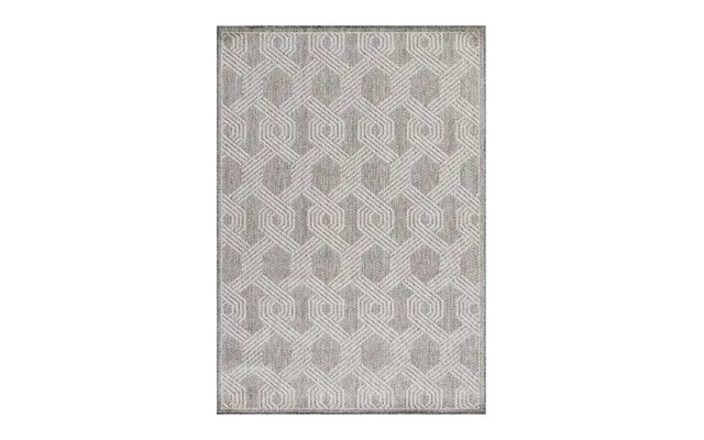 Aruba Outdoor Carpet Runs Geometrically - Gray product image