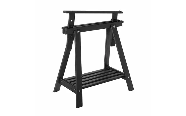 Astigarraga Archi Tec Staffeli I Fyrretræ, Sort - 101 × 45 × 70 Cm