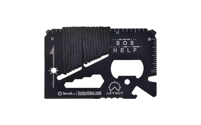 Azymut Multi-purpose Kniv H-o200930tc - Sort Multiværktøjskort