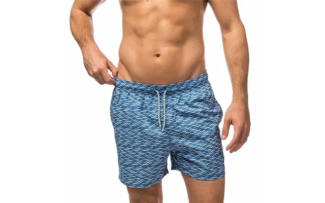 Badetøj Til Mænd Alphaventure Seawaves Denim Blå L