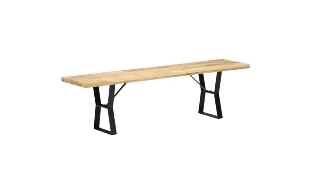 Bænk I Massivt Mangotræ 160 Cm