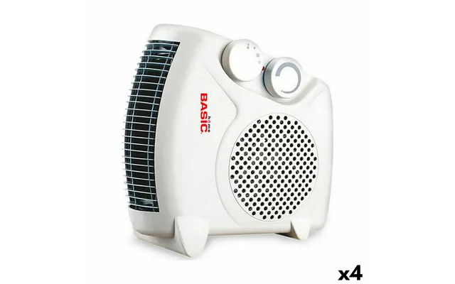 Basic Home Varmeapparat 2000 W - 4 Stk. Elradiator Varmeblæser