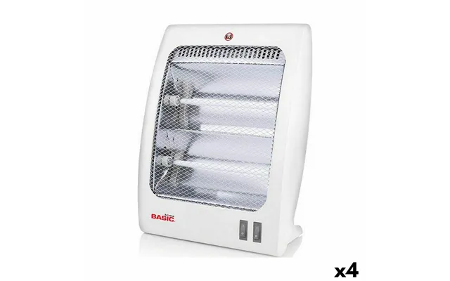 Basic Home Varmeapparat Elektrisk 800 W - 4 Stk. Hvid