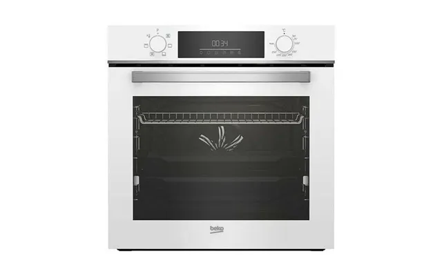 Beko Indbygningsovn 72 L - Hvid Varmluft, 2.400 W