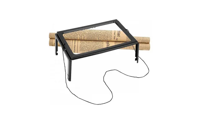 Bensontools Forstørrelsesglas Med Led - 27 X 20 Cm, Sort