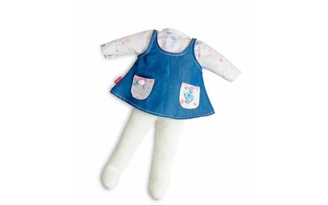 Berjuan Baby Susu Kjolesæt 38 Cm - Cowboylook Til Dukker