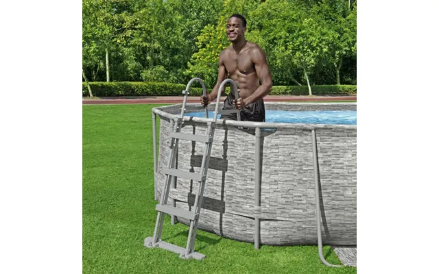 Bestway Flowclear Poolstige Med 4 Trin 107 Cm