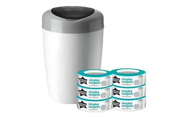 Blespand - Tommee Tippee Simplee, Hvid Inkl. 6 Refills