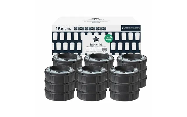Blespand-refiller Tommee Tippee Twist & Click - 18 Stk