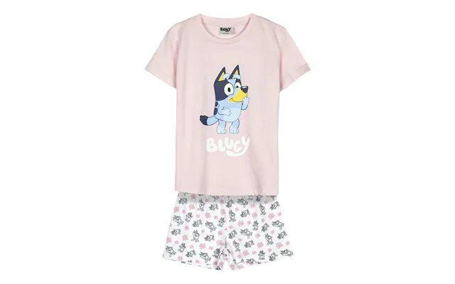 Bluey Nattøj Til Børn - Pink, 5 År, 100% Bomuld