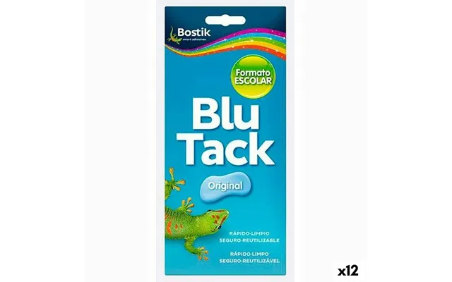 Bostik Blu Tack Original - Blå Klæbemasse, 12 Stk.