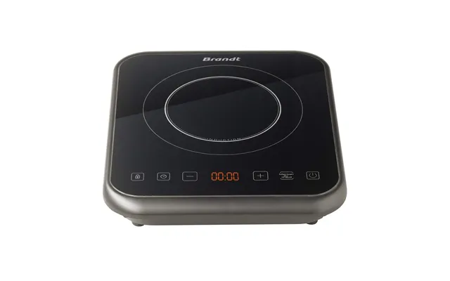 Brandt Ti1fsoft Induktionsplade - 2000 W, Sort