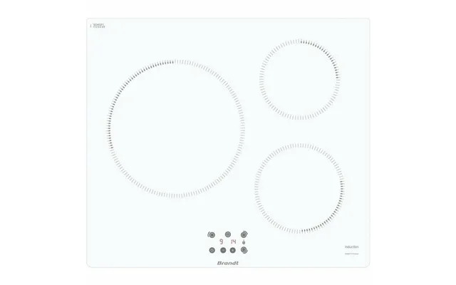 Brandt Ti364w Induktionskogeplade - 3 Zoner, Eu-stik