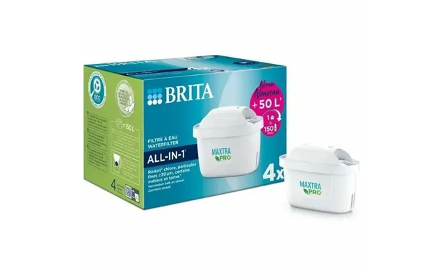 Brita Maxtra Pro All-in-1 - Filter Til Vandfilterkande 4 Stk