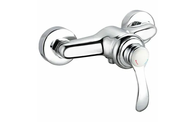 Brusearmatur Med Blandingsbatteri Rousseau Byron, Krom - 15 Cm