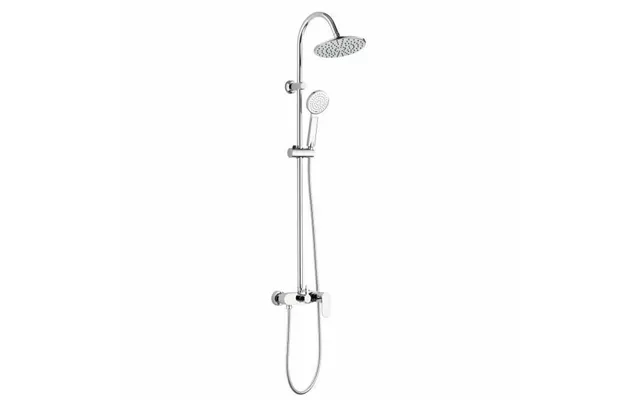 Brusesøjle Rousseau - Grå Metal, 130 Cm Med Regnbruser