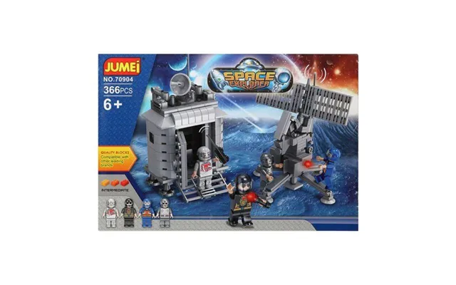 Byggesæt Med Figurer - Space Explorer 119788 366 Dele , Multifarvet