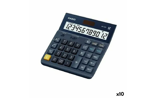 Casio Dh-12et Lommeregner - Sort, 12 Cifre 10 Stk.