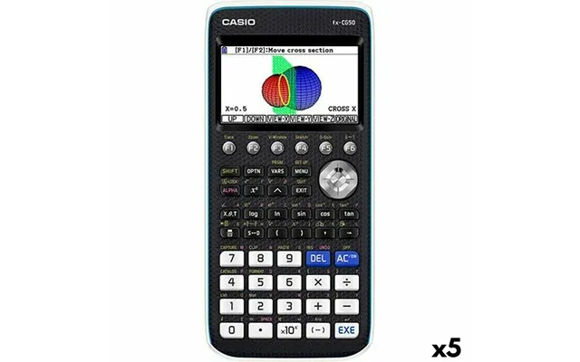 Casio Fx-cg50 Grafregner - Sort, 5 Stk.