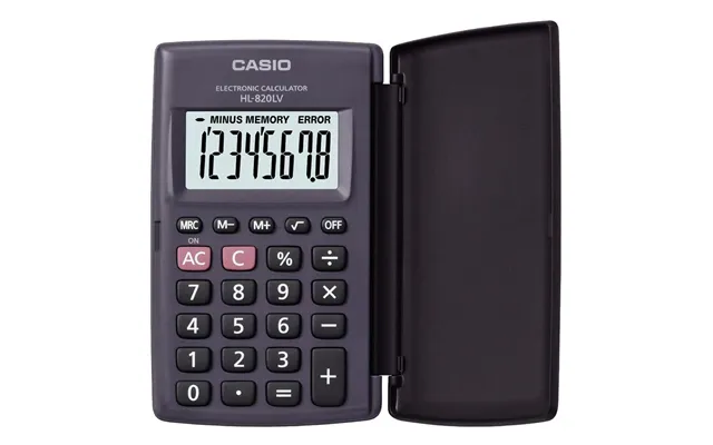 Casio Lommeregner A23 - Grå Harpiks, 10 × 6 Cm