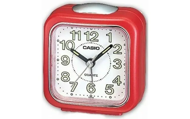 Casio Tq-142-4ef Vækkeur - Rød Kvarts