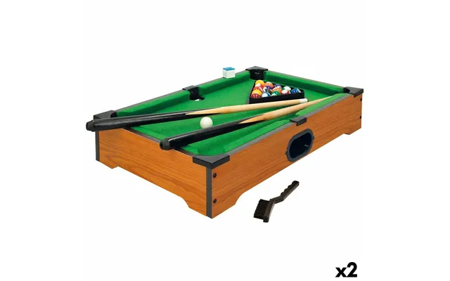 Cb Games Mini Billardbord 51 × 31 Cm - Sæt Med 2