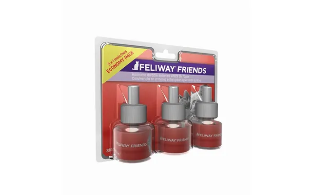 Ceva Feliway Friends Lugtfjerner - Kat, 3 X 48 Ml