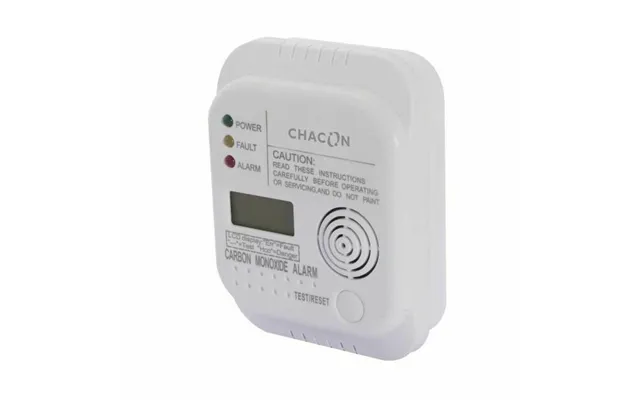 Chacon 34147 Kulilte-detektor - Hvid, Batteridrevet