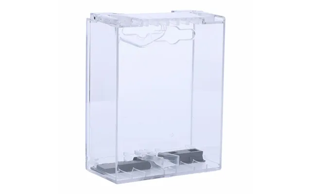 Checkpoint Anti-tyveri Kasse Med Ophængshul, Gennemsigtig - 13 × 10,8 × 5,25 Cm
