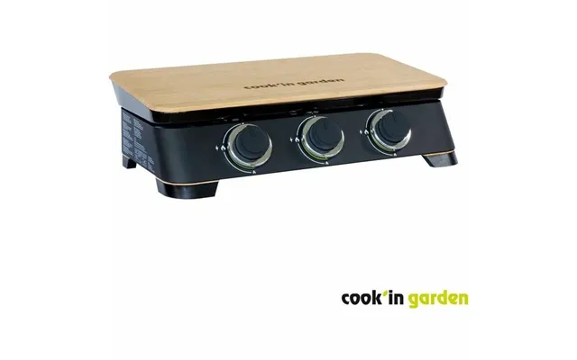 Cook'in Garden Dune 70 Gasbordgrill - 3 Brændere, 6.000 W