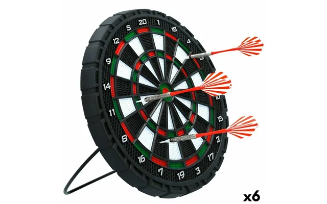 Dartskive Ø 31 Cm - Sæt Med 6