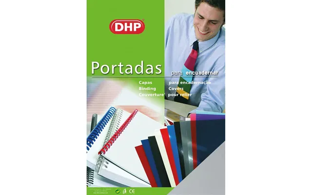 Dhp Omslagsark Til Indbinding A4 - Gennemsigtig Pvc, 100 Stk