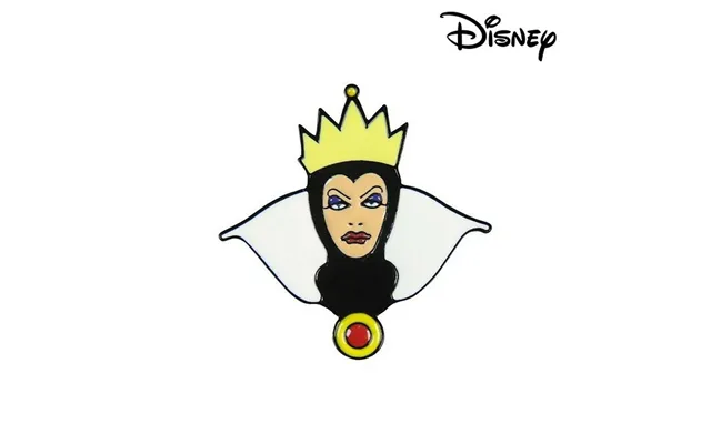 Disney Broche - Villains Nål Vil-2600000473, Metal, Sort