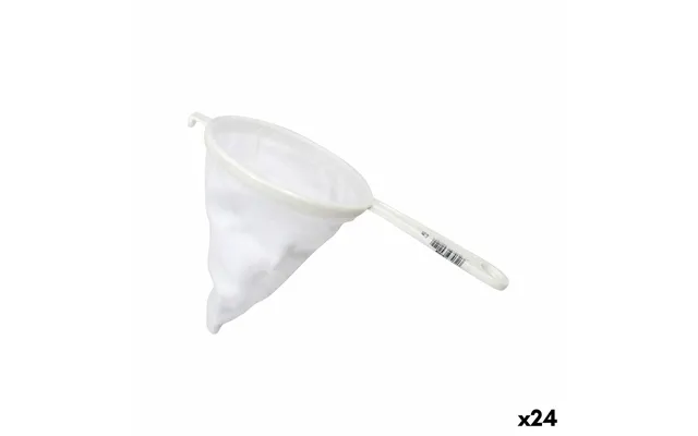 Dørslag Si I Hvid Plast Franela Ø 12 Cm - 24 Stk.