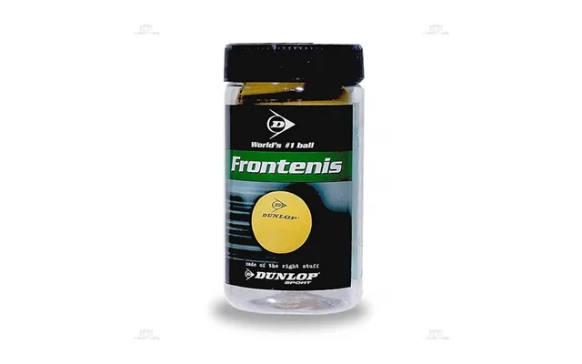 Dunlop Frontenis Tennisbolde - Gul 2 Stk.