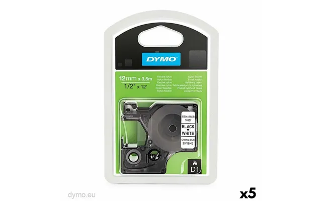 Dymo Termisk Overførselsbånd - Hvid Sort