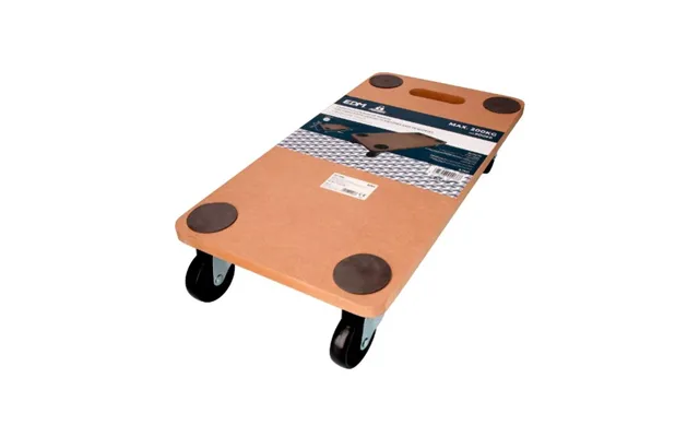 Edm Platform Med Hjul 58 × 30 × 12 Cm - 200 Kg