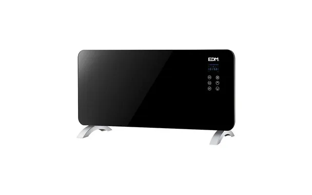 Edm Product Digitalt Konvektor-varmeapparat 2000 W - Sort