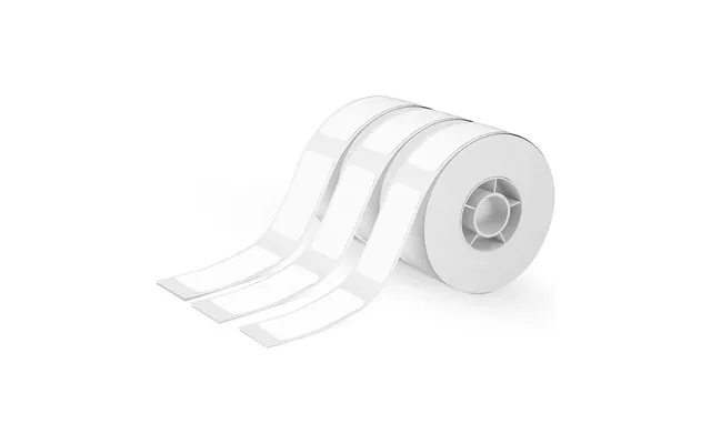 Edm Product Etiket-ruller Til Termisk Printer, Hvid - 3 Stk