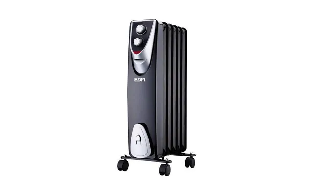 Edm Product Radiator 07126 Black Edition - Sort Grå