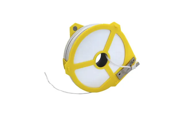 Edm Product Rulle Af Tråd - Metal-lamineret, Hvid 4 Mm X 50 M