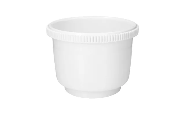 Edm Skål 00662 07581 - Hvid Polypropylen Udskifter Til Blender Dejmixer