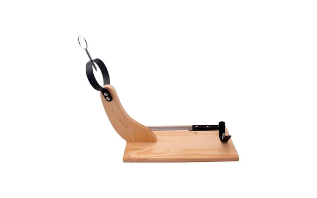 Edm Skinkeholder I Træ Med Kniv - Brun Fyr, 41 × 44 Cm