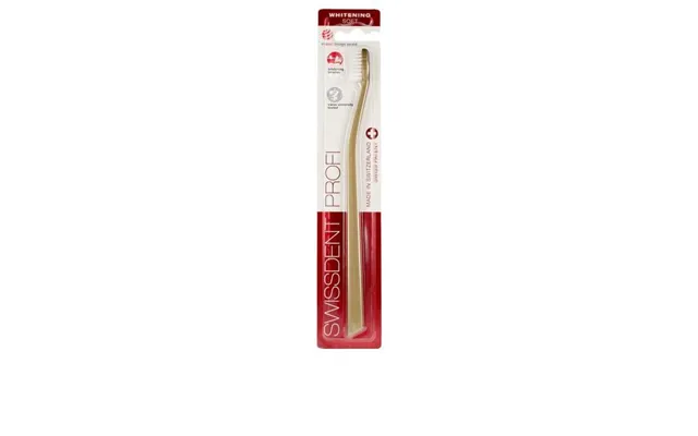 Escova De Dentes Whitening Classic Gold Swissdent Bf-7640126195216 Vendor