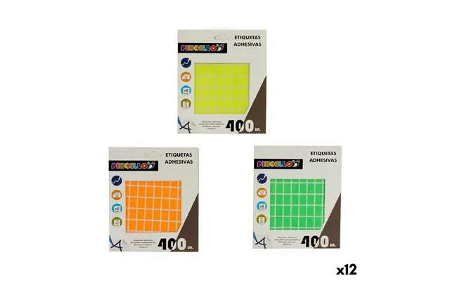 Etiketter Selvklæbende - Rektangulære 12 × 18 Mm 12 Pk