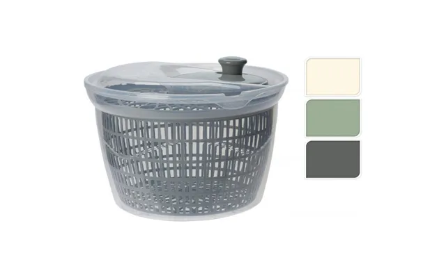 Excellent Houseware Salatcentrifuge Ø 25 Cm - Plastik, Opvaskemaskineegnet