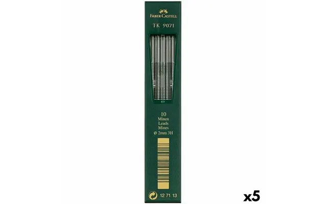 Faber-castell Blyminer 2 Mm - 5 Æsker 3b 3h 4h